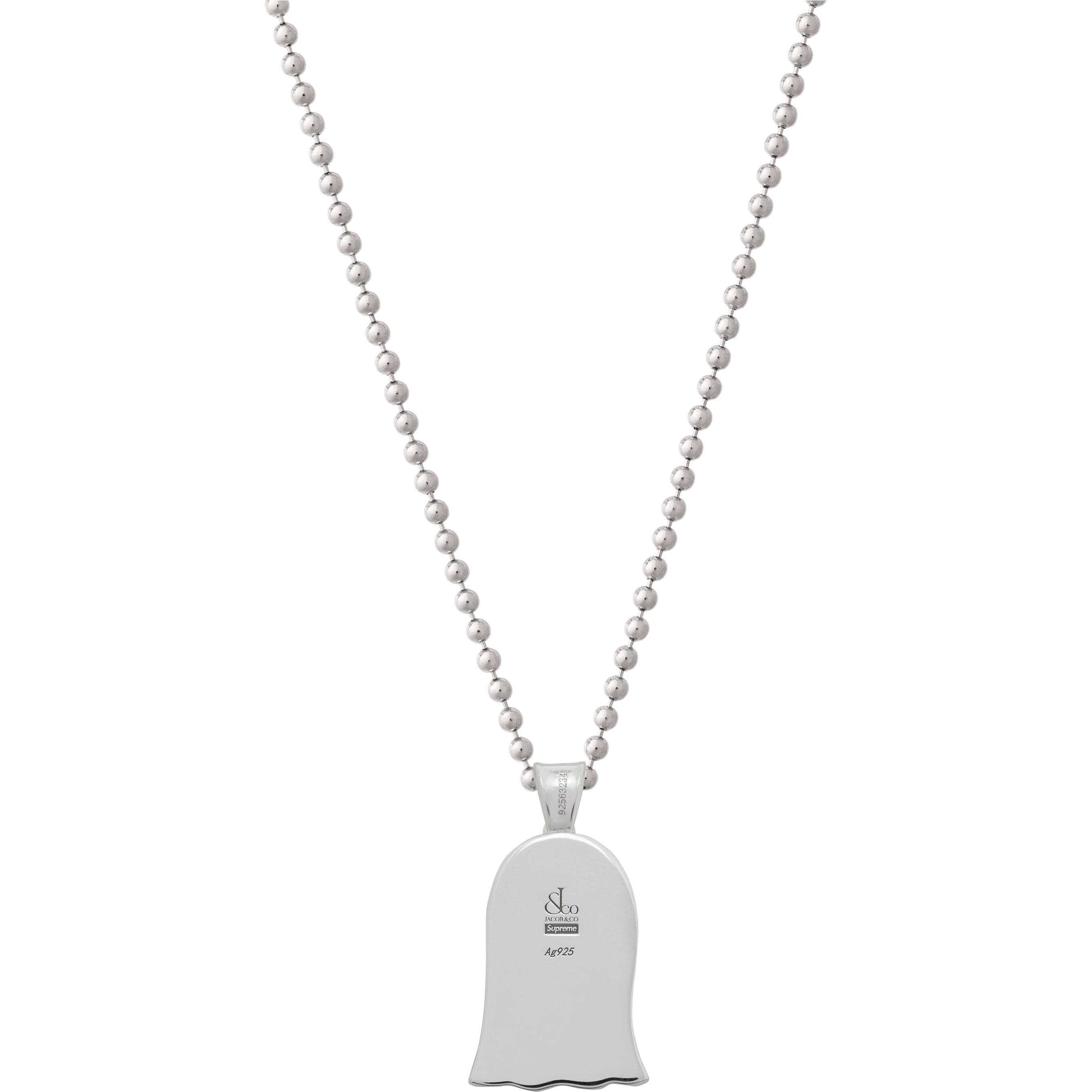 Supreme®/Jacob & Co./Ghostface® Diamond Pendant view 3